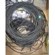 Оптический кабель Б/У для внешней прокладки (с металлическим тросом) в Абакане, оптокабель БУ (Абакан)