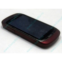 Красно-розовый телефон Alcatel One Touch 818 (Абакан)