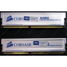 Память 2 шт по 1Gb DDR Corsair XMS3200 CMX1024-3200C2PT XMS3202 V1.6 400MHz CL 2.0 063844-5 Platinum Series (Абакан)
