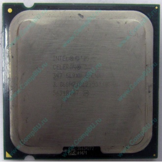 Процессор Intel Celeron D 347 (3.06GHz /512kb /533MHz) SL9XU s.775 (Абакан)