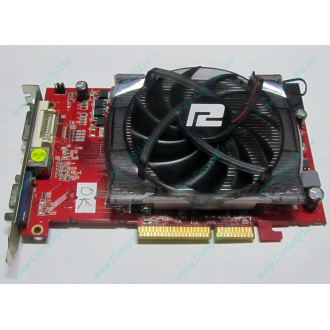 Б/У видеокарта 1Gb ATI Radeon HD4670 AGP PowerColor R73KG 1GBK3-P (Абакан)